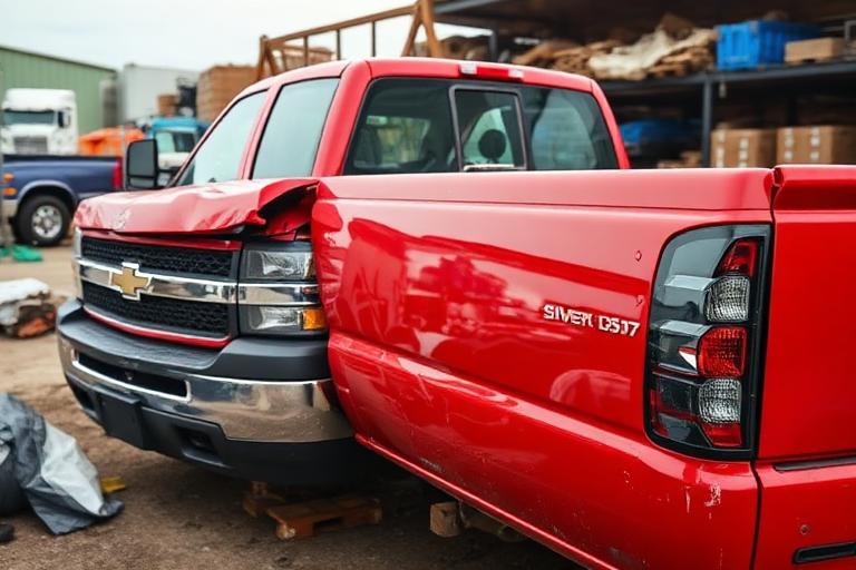 2020 Chevrolet Silverado 2500HD - Side Impact damage